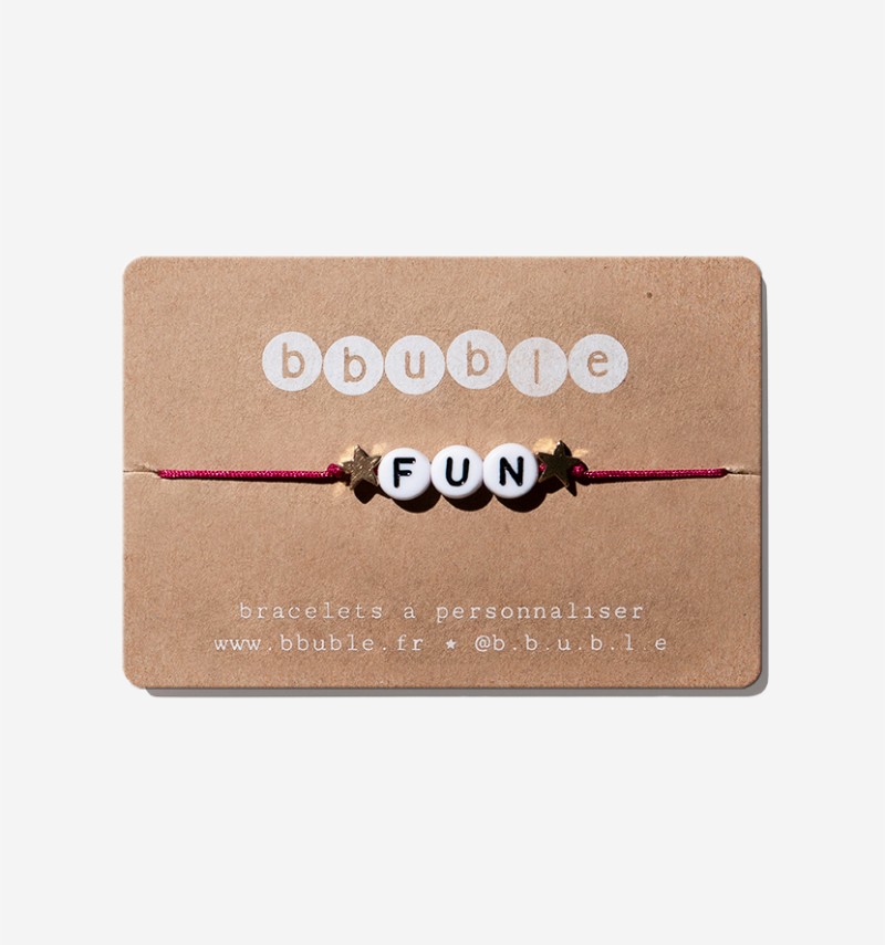 iconic women's bracelet "☆fun☆"