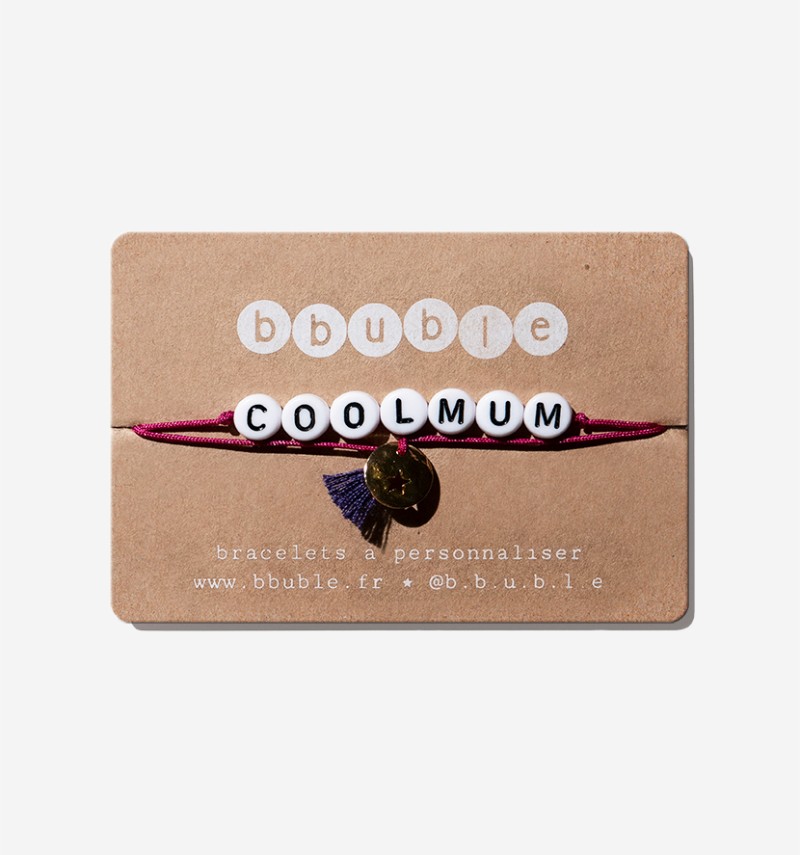 iconic women's bracelet "coolmum" star charm