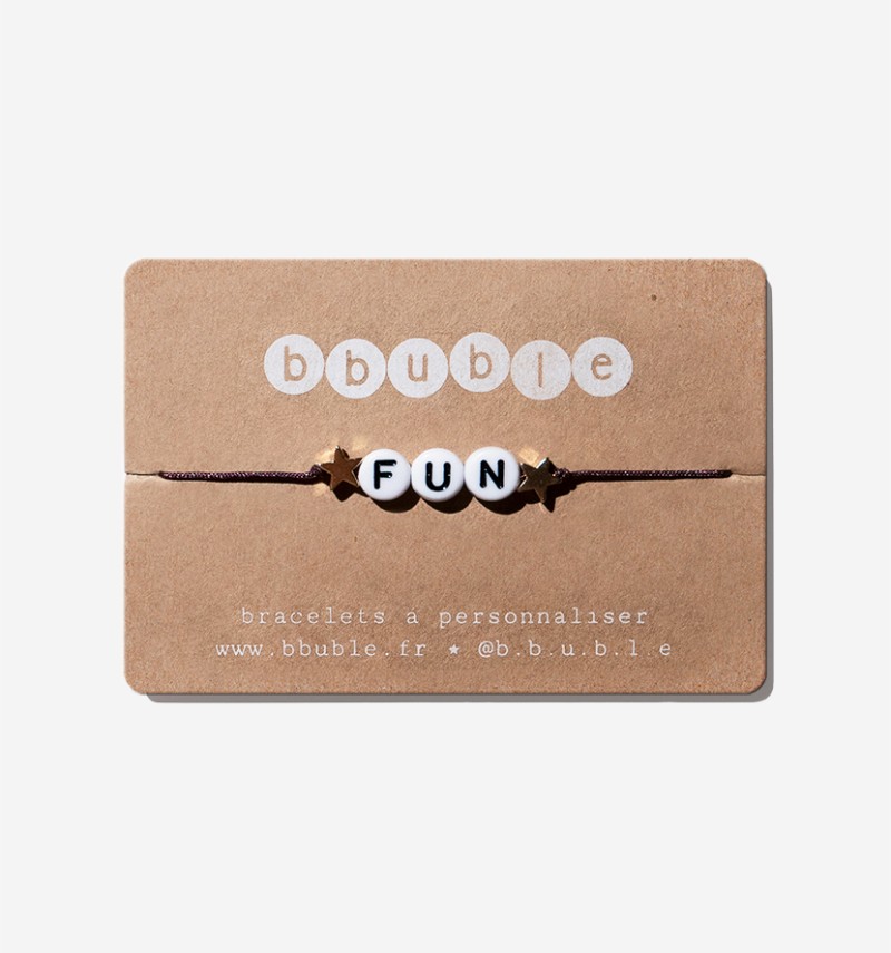 bracelet enfant iconique "☆fun☆"