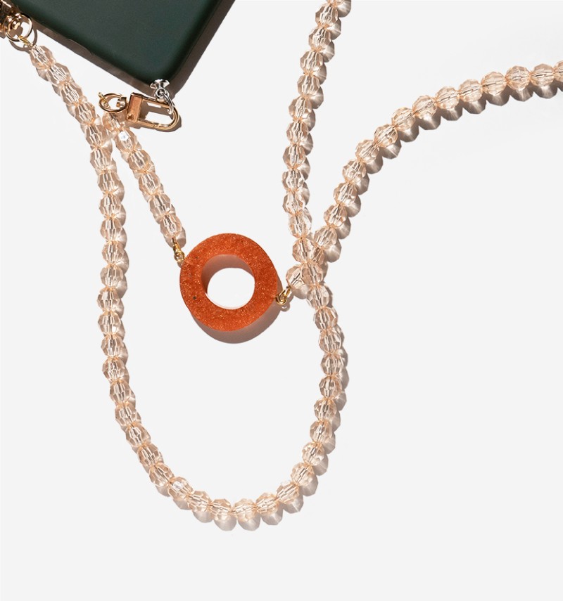 maxi glitter cell phone jewel "alphabet" Fantaisy custom jewelry