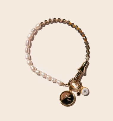 Olivia bracelet with its charms