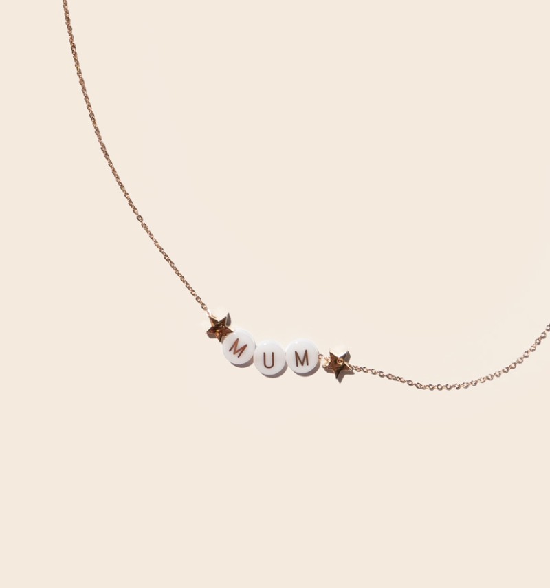 collier précieux "mum"