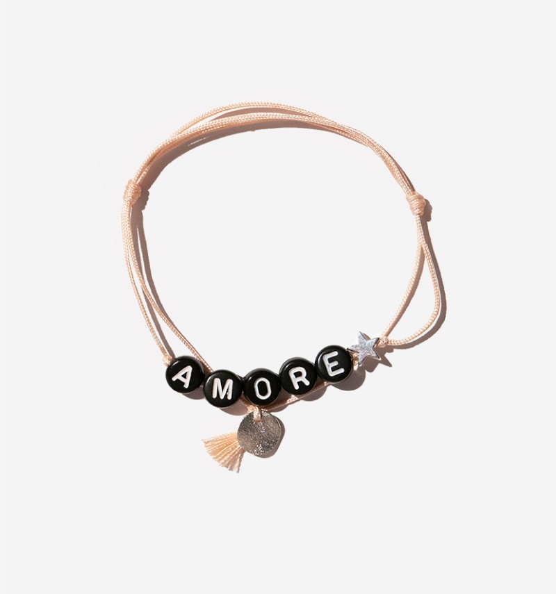 iconic glittery medal bracelet + star(s) TO CUSTOMIZE