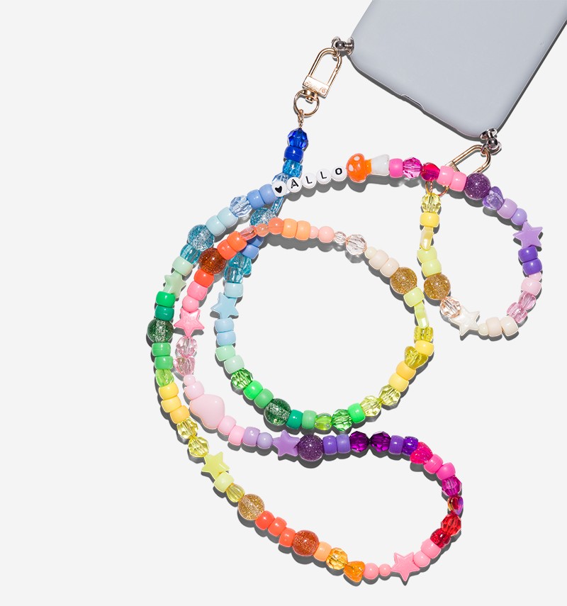 mushroom cell phone strap...