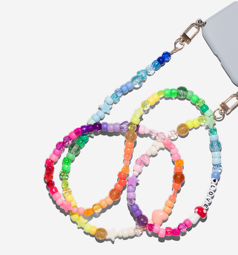 mushroom cell phone strap...