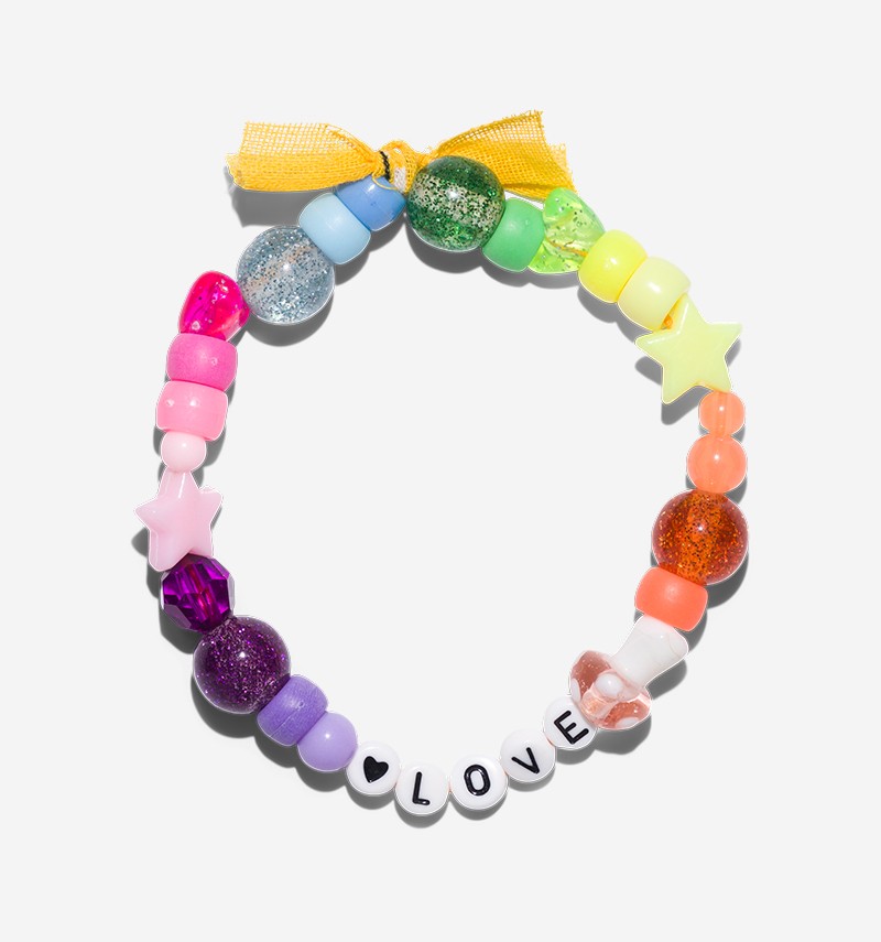 mushroom anklet "love"
