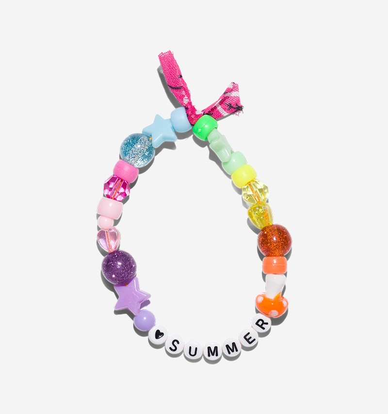 mushroom anklet "summer"