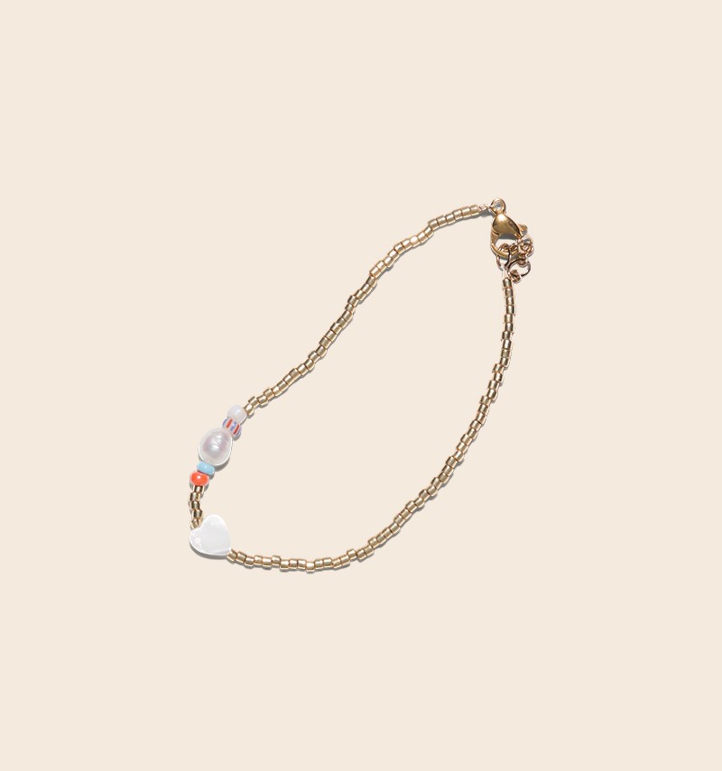 bracelet symbole Hélène doré