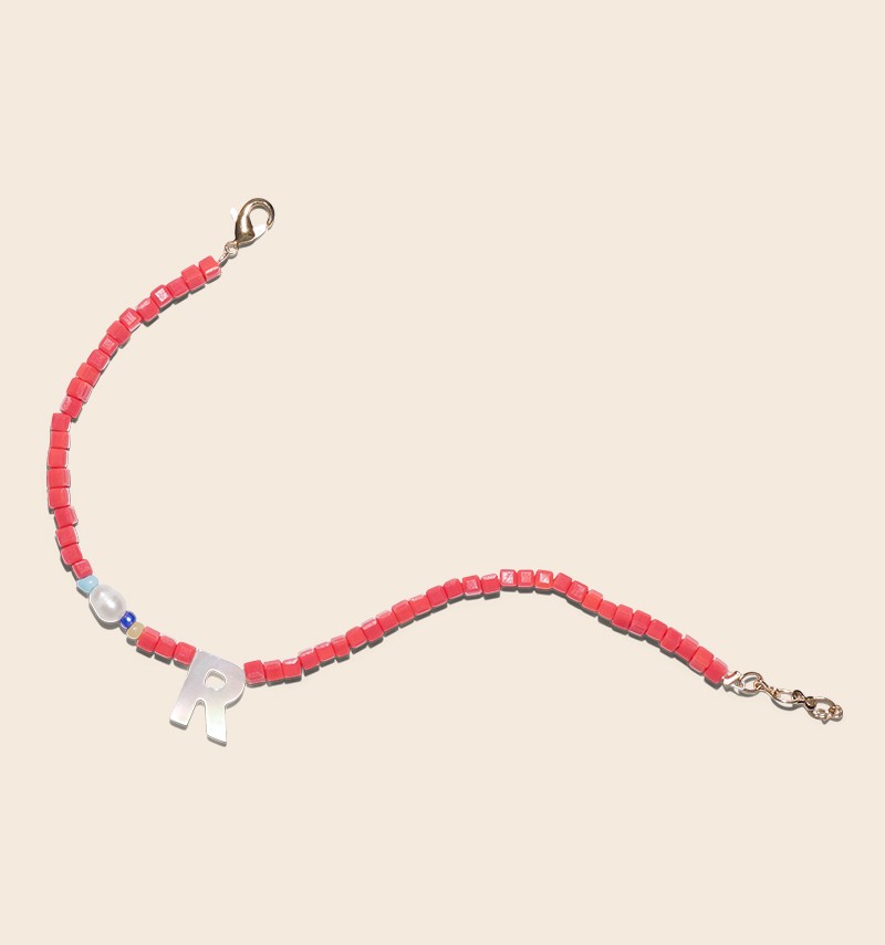 bracelet Hélène corail...