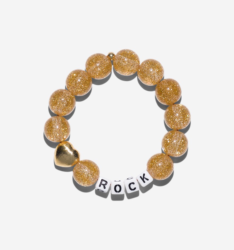 maxi glitter bracelet "rock"