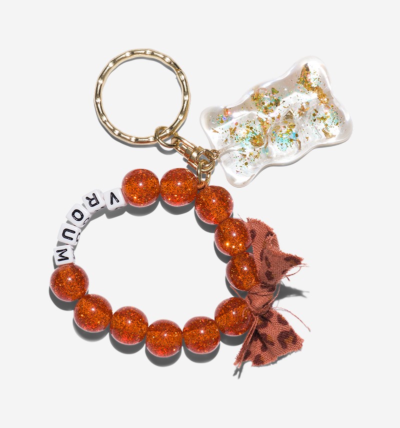 maxi glitter key ring TO CUSTOMIZE