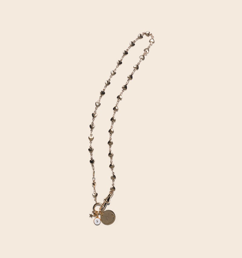 Romy necklace with its astrological sign charms