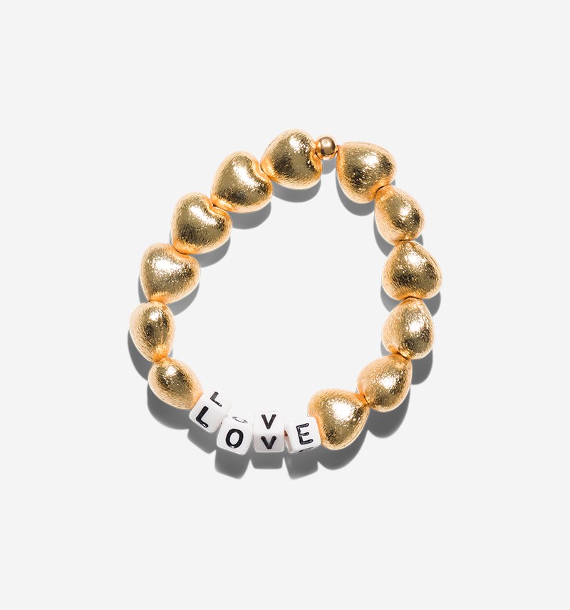 maxi hearts bracelet "love"