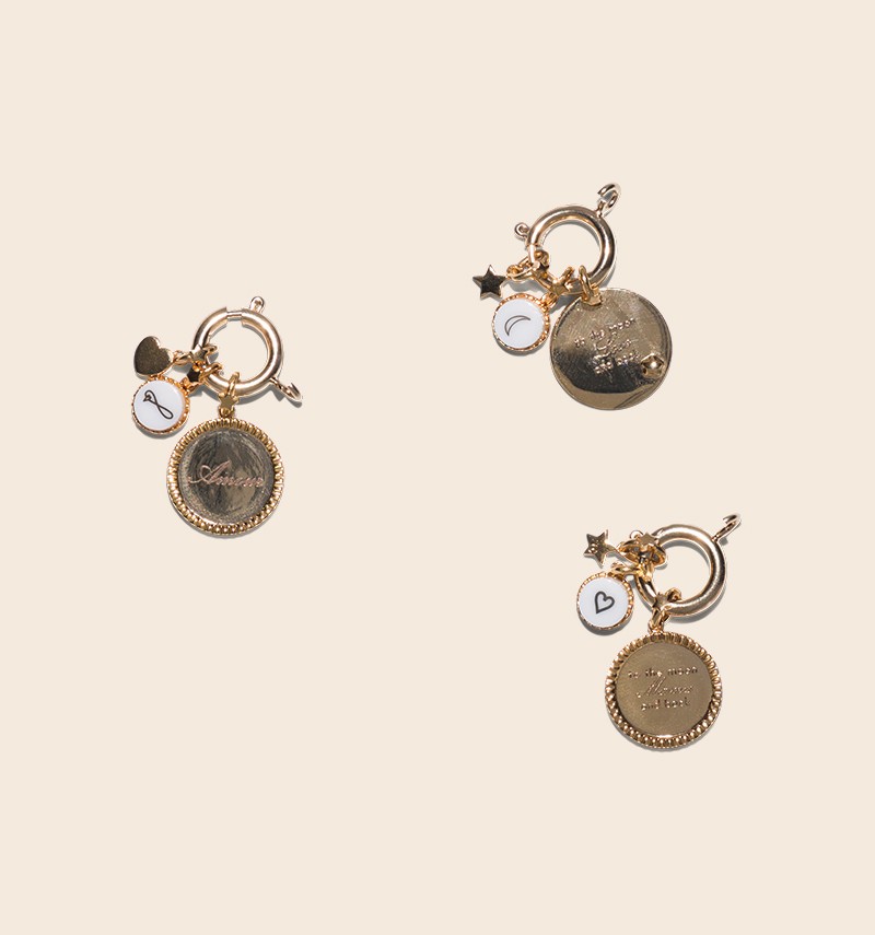 bracelet Ysée avec ses charms