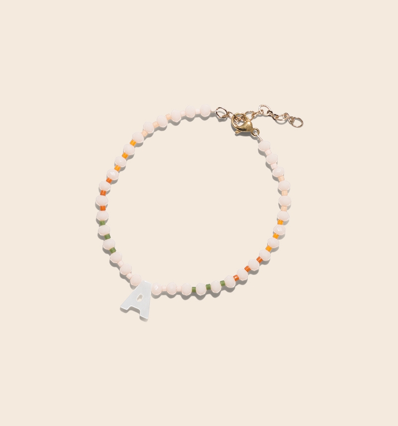 Hélène initial bracelet