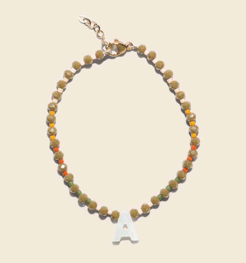 Hélène initial bracelet