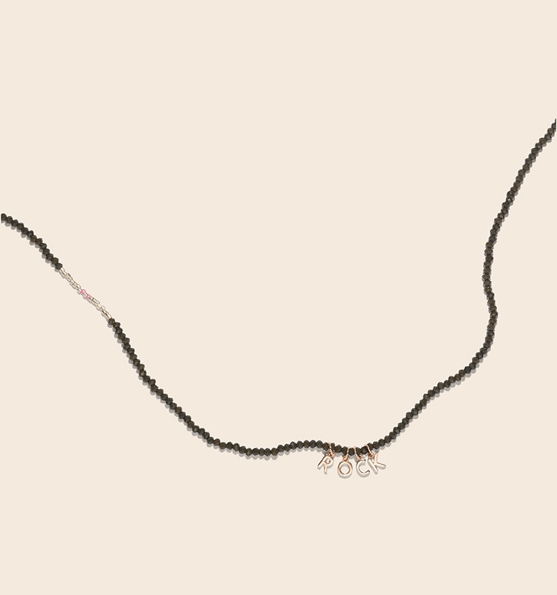 Colette word necklace