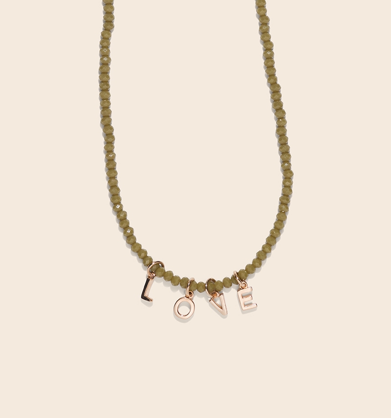 Colette word necklace