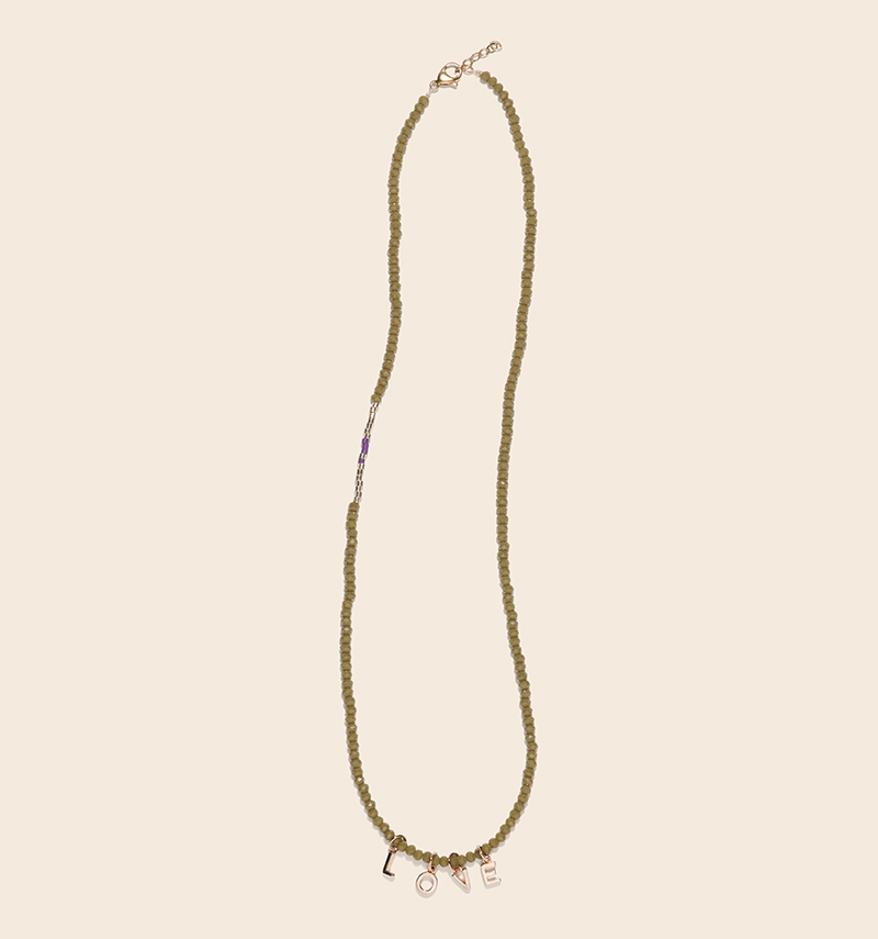 Colette word necklace