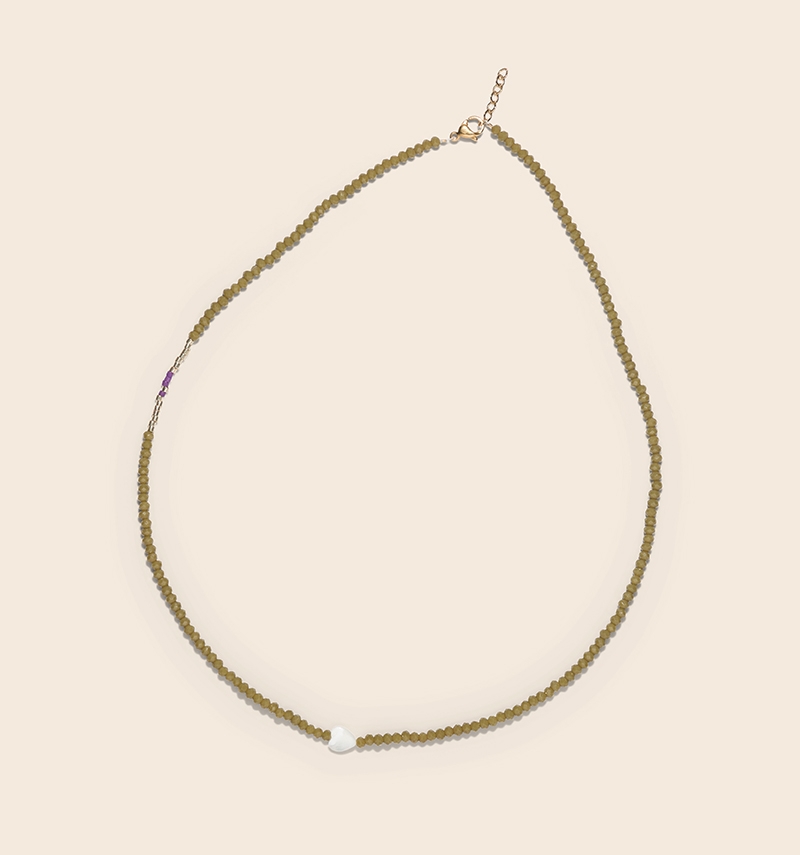Hélène initial necklace
