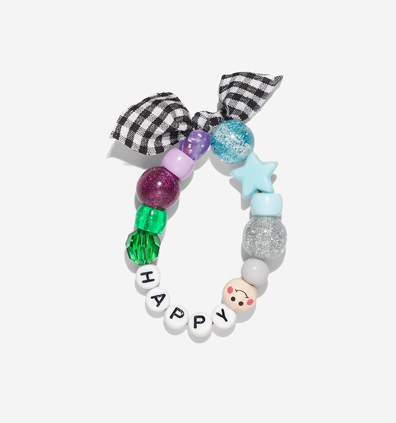 smiley bracelet for kid "happy"