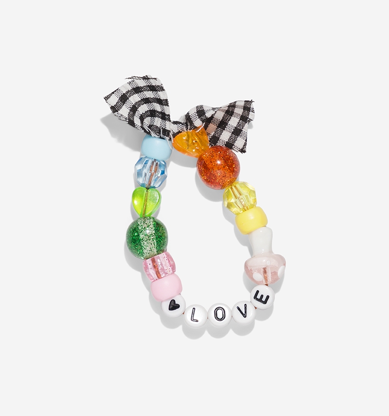mushroom bracelet for kids "love"