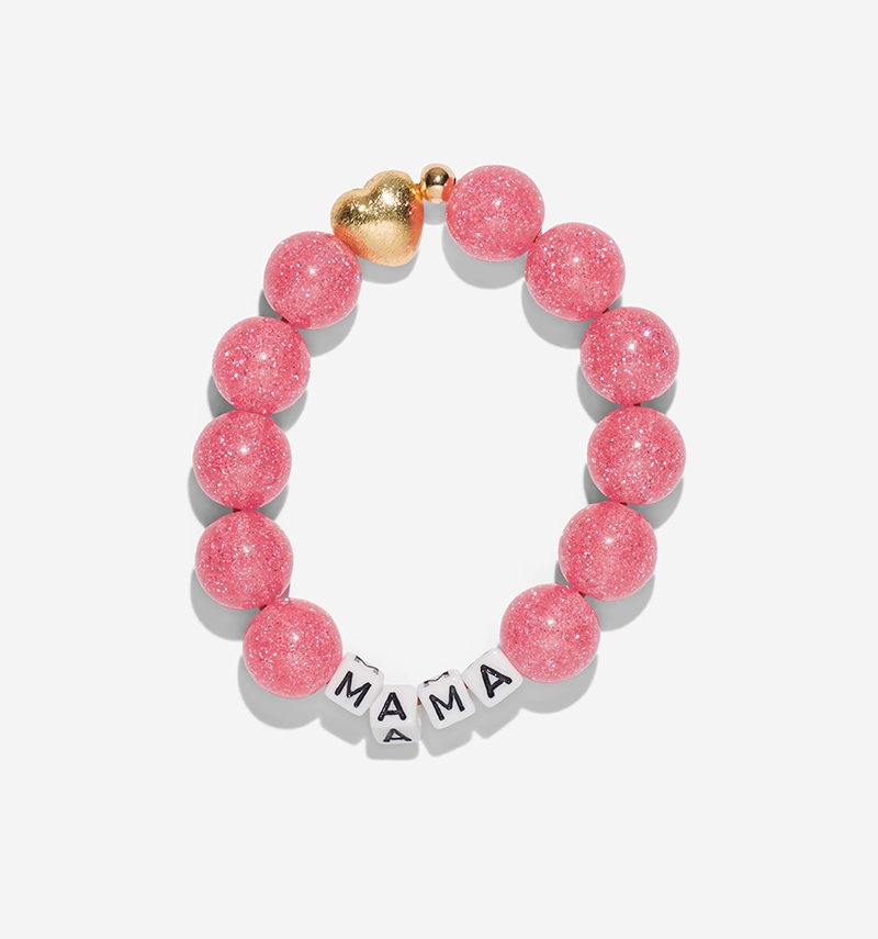 bracelet maxi paillettes "mama"