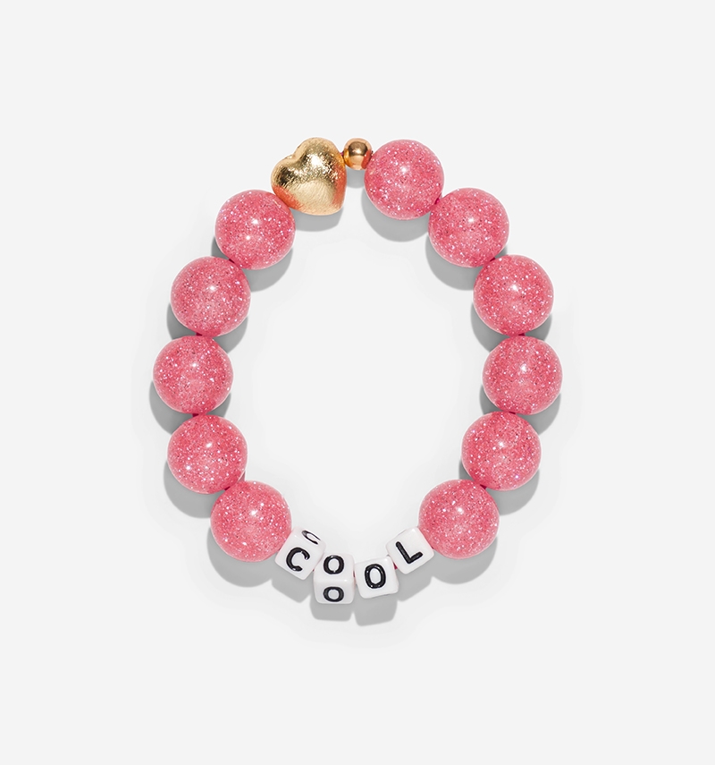 bracelet maxi paillettes "cool"