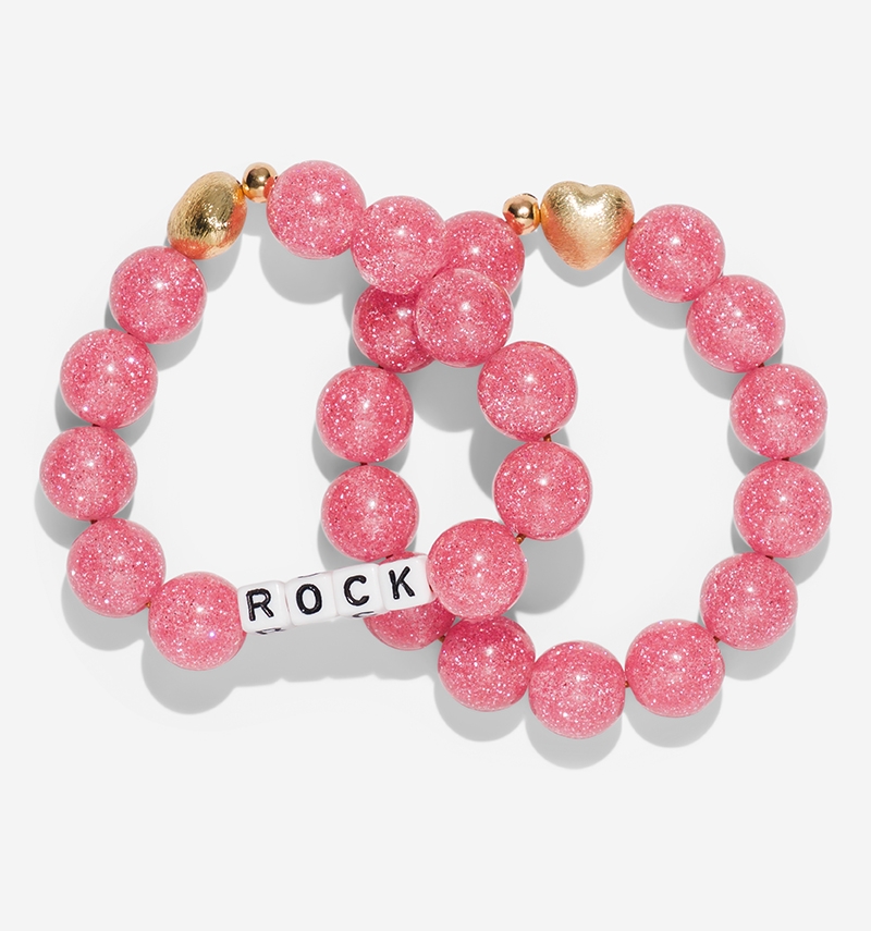 bracelet maxi paillettes "love"