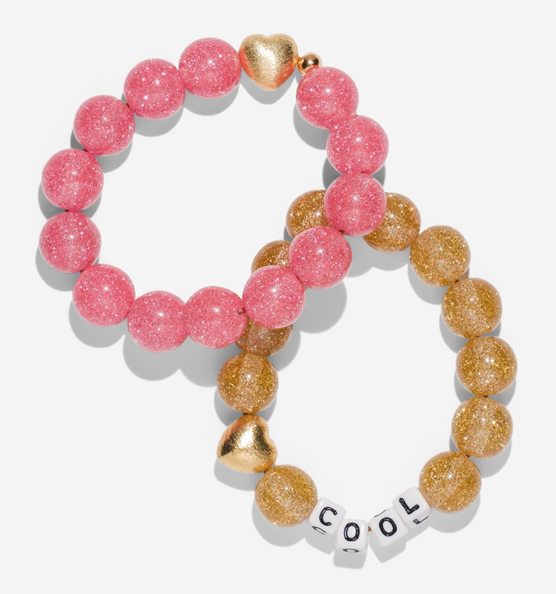 bracelet maxi paillettes "love"