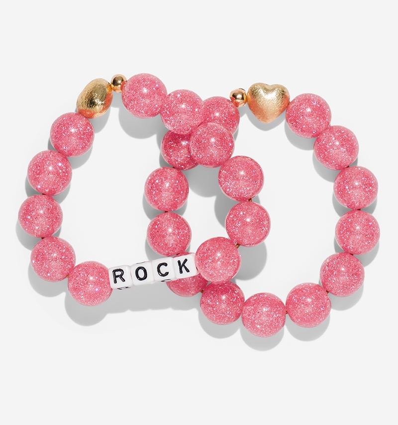 bracelet maxi paillettes "rock"