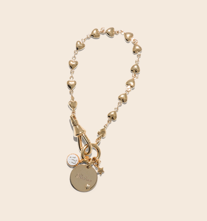 Romy bracelet with its astrological sign charms