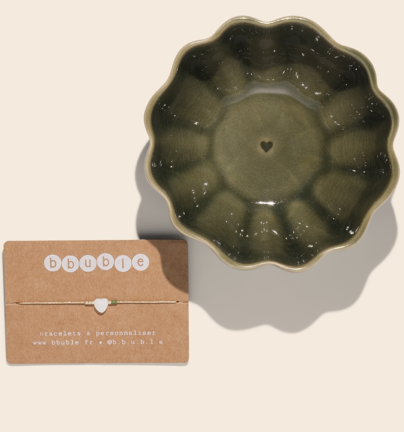 bbuble x jars céramistes - édition limitée - vert olive