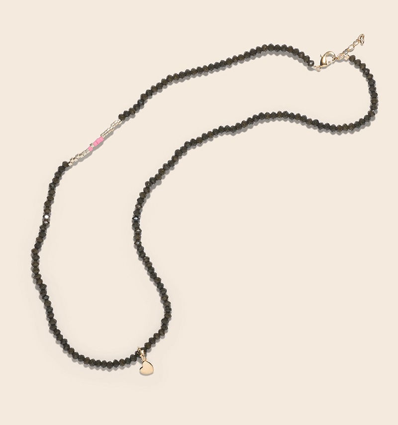 Odette heart necklace