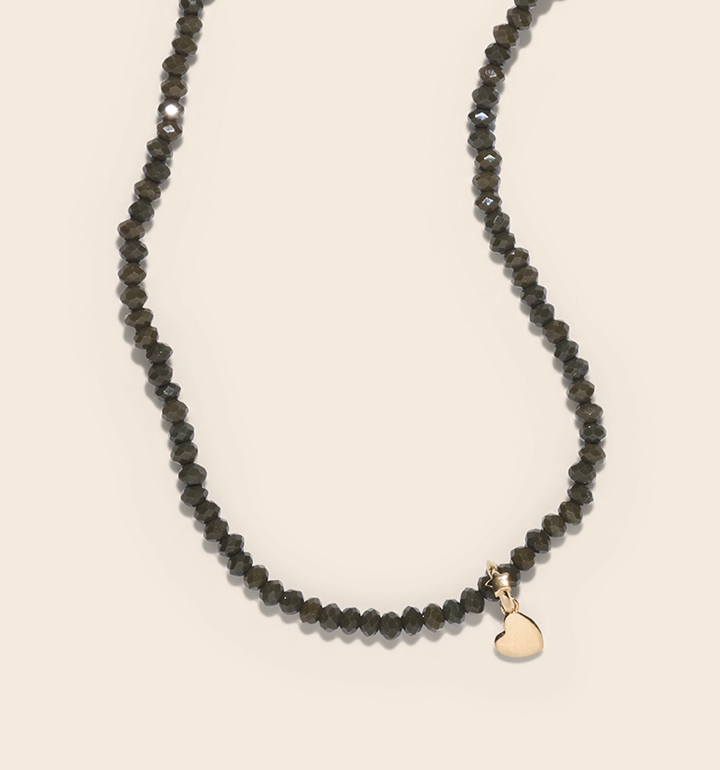 Odette heart necklace
