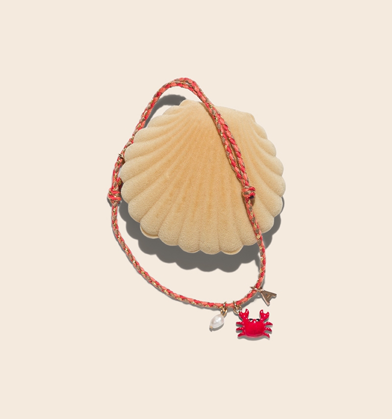 bracelet de cheville "crabe"