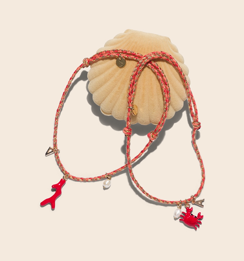 bracelet de cheville "crabe"