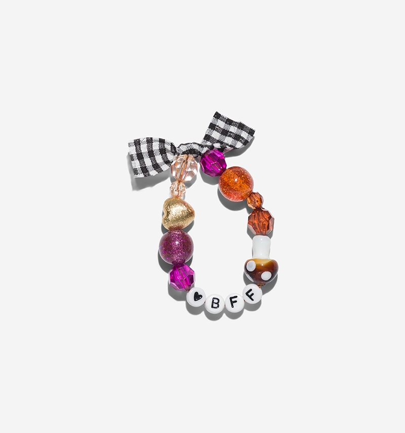 bracelet enfant mushroom "bff"