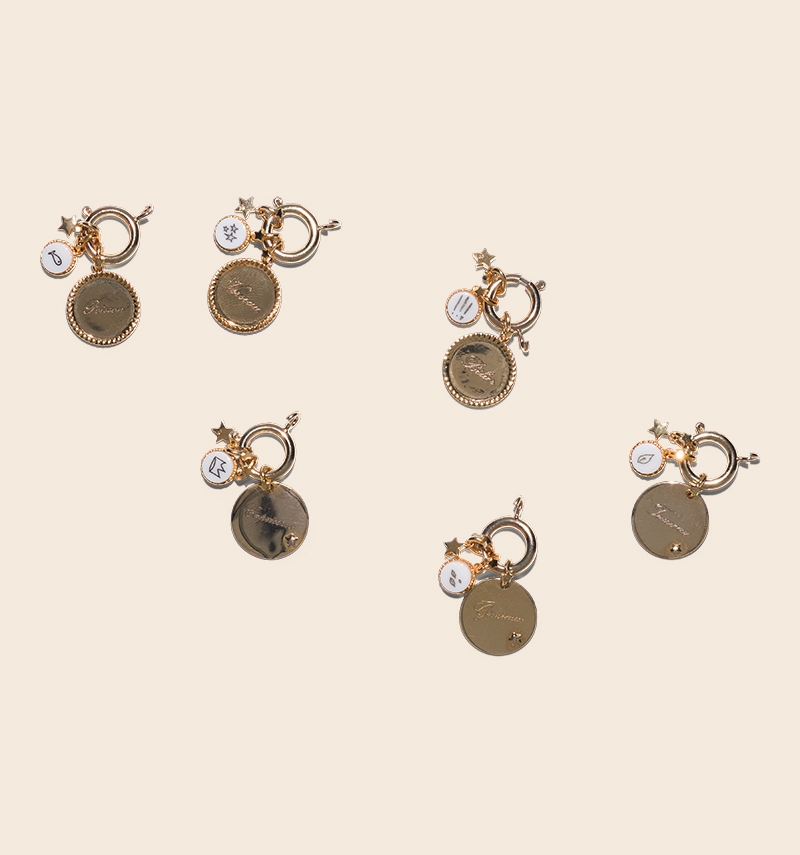 collier précieux "signe astro"