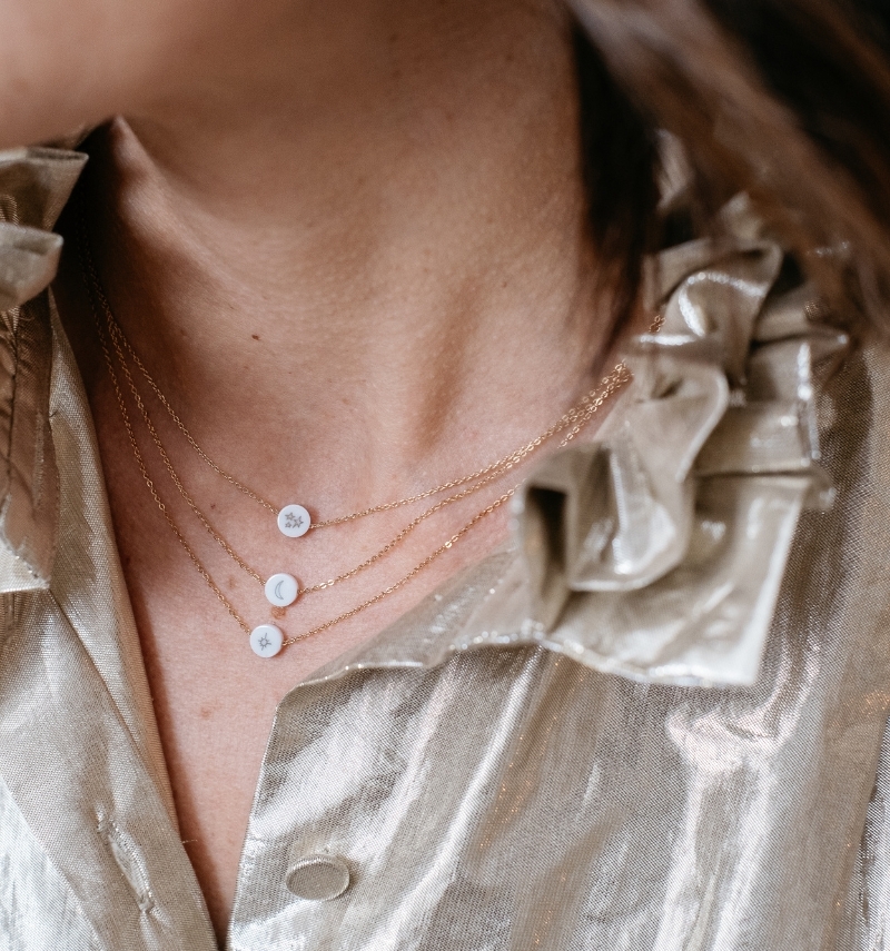 collier précieux "signe astro"