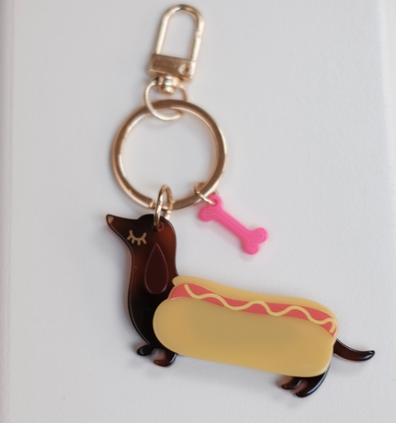 Hot Dog bag jewelry