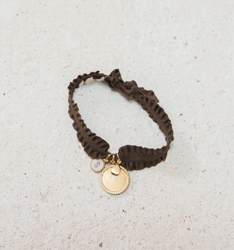 médaille froufrou marron