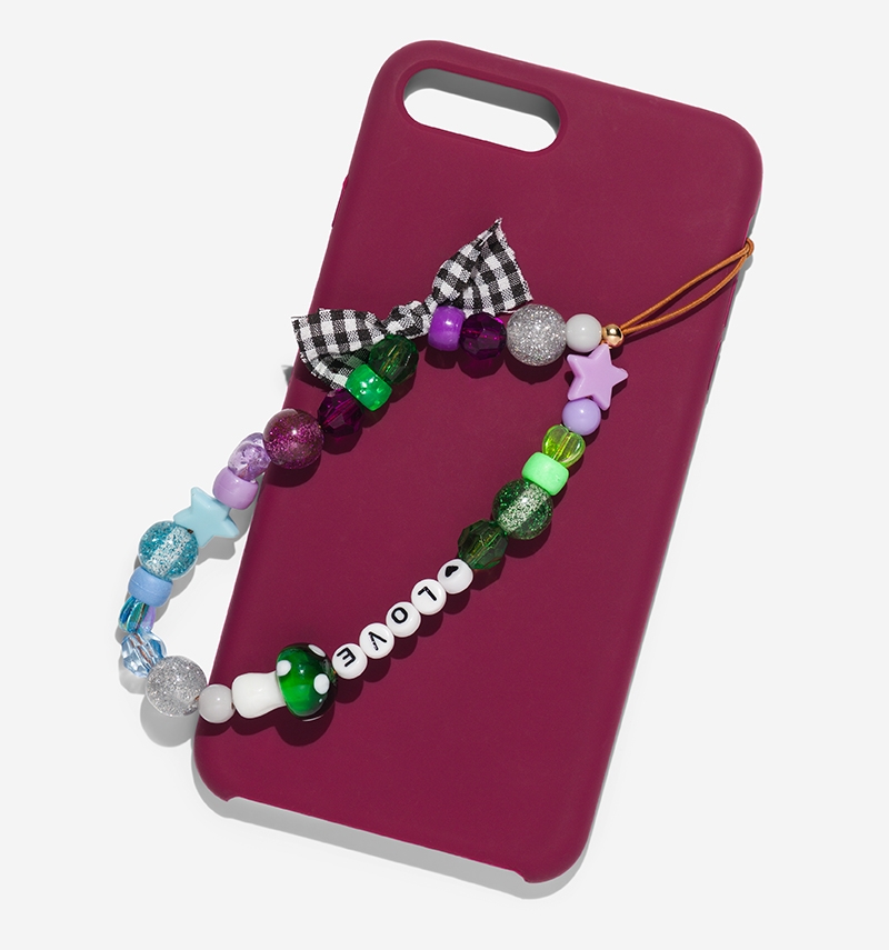 mushroom cell phone jewel TO CUSTOMIZE
