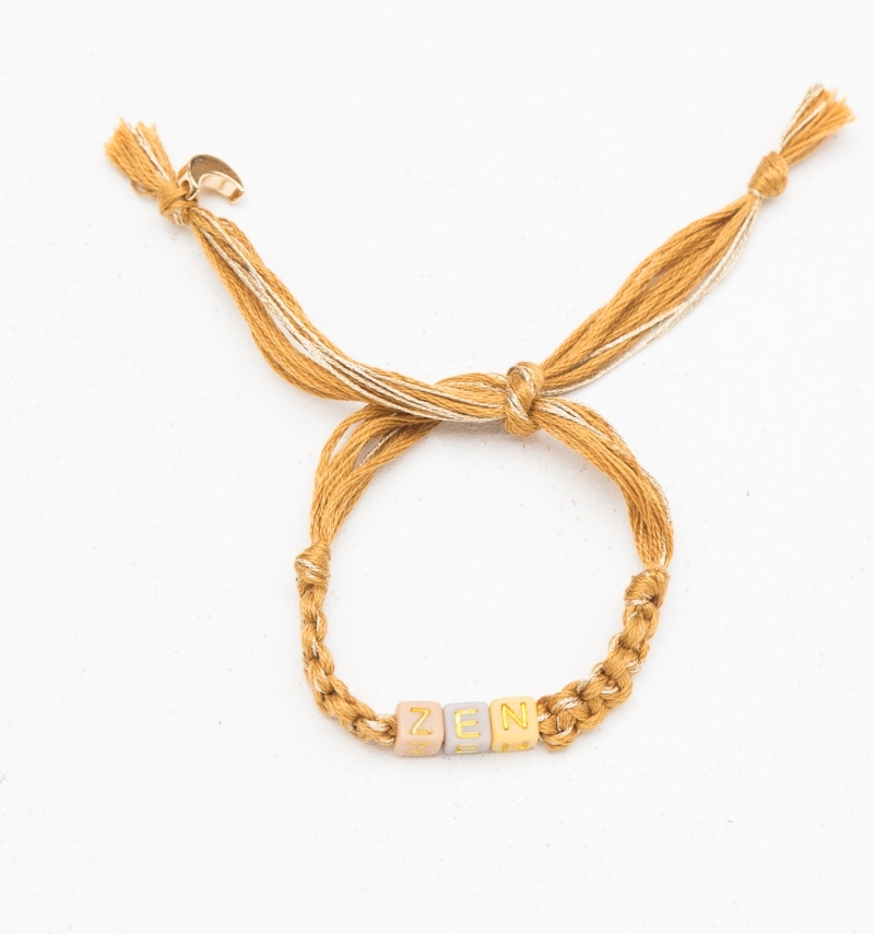 macramé bracelet divine "zen"