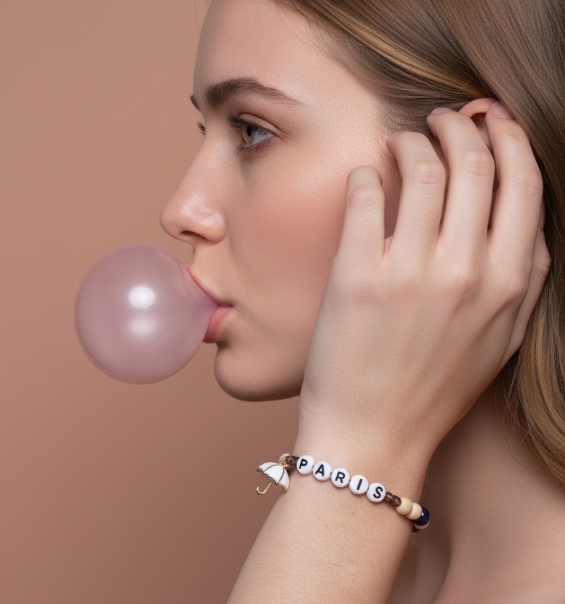 Paris collection bracelet kit to personalize