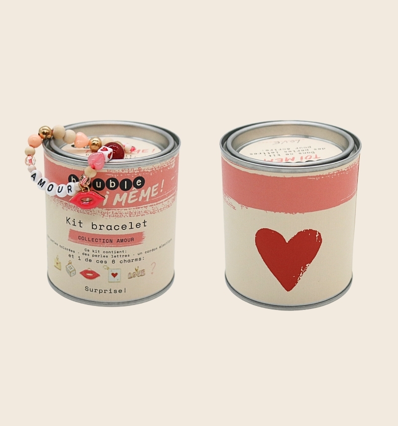 kit bracelet collection Amour et sa fleur à planter