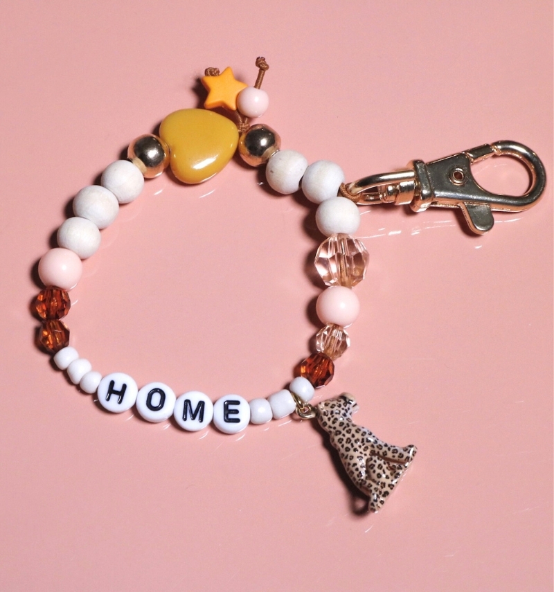 Animal collection key ring kit to personalize