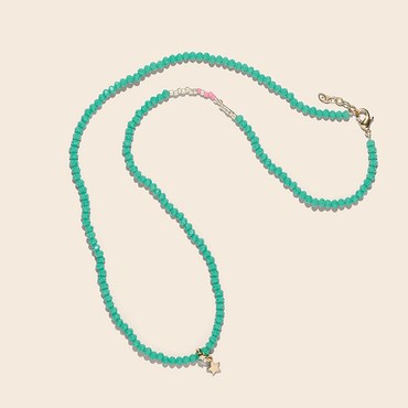 [Odette] collier étoile turquoise ★ #collier #etoile #bbuble #ideecadeau #fetedesmeres
